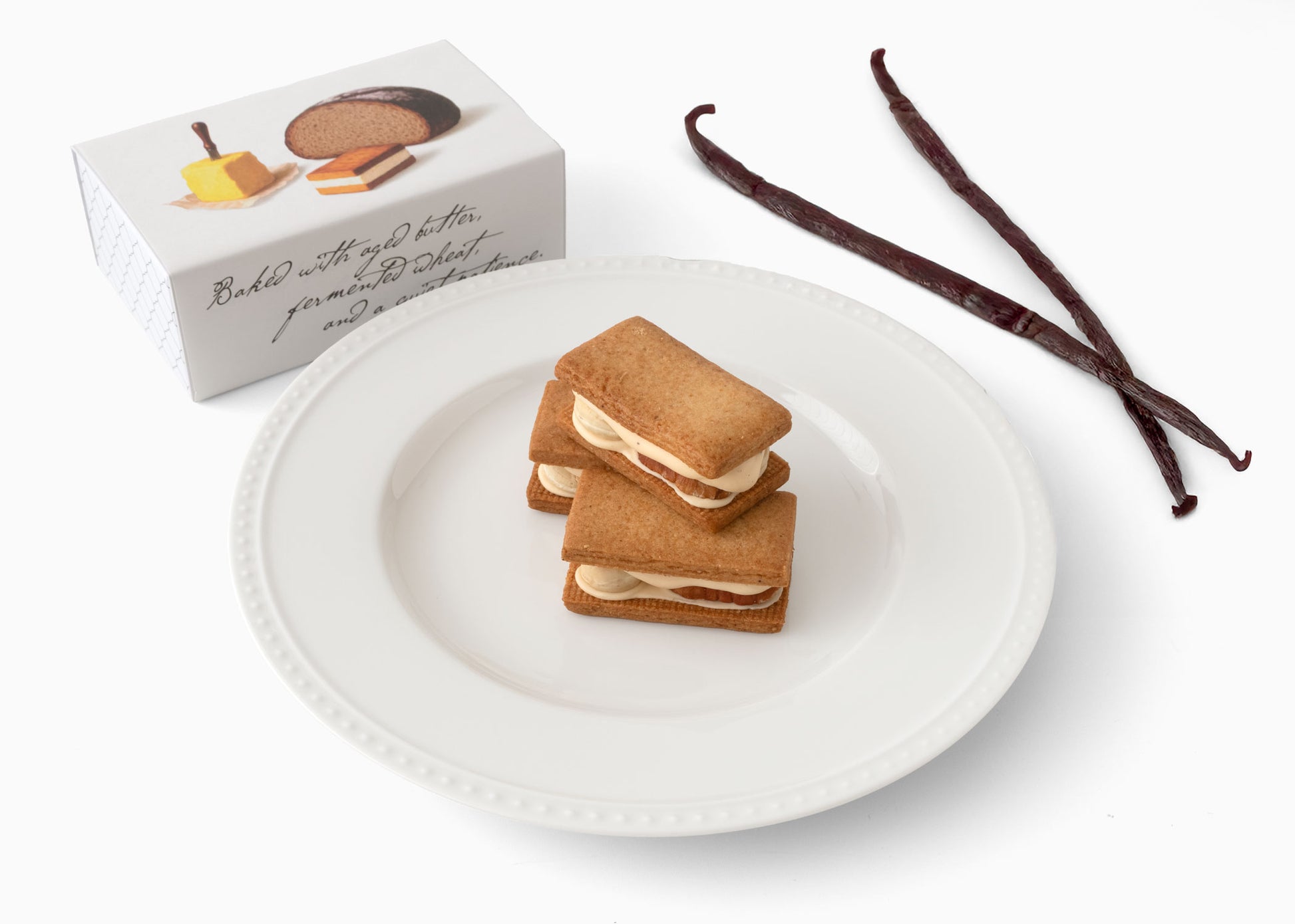 10年熟成バニラのバターアイスサンド