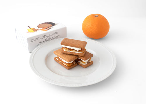 甘夏とエルダーフラワーのバターサンド